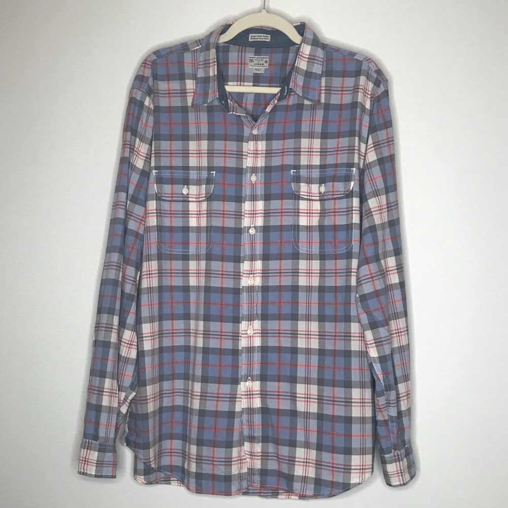 J. Crew Casual Plaid Button Down Shirt